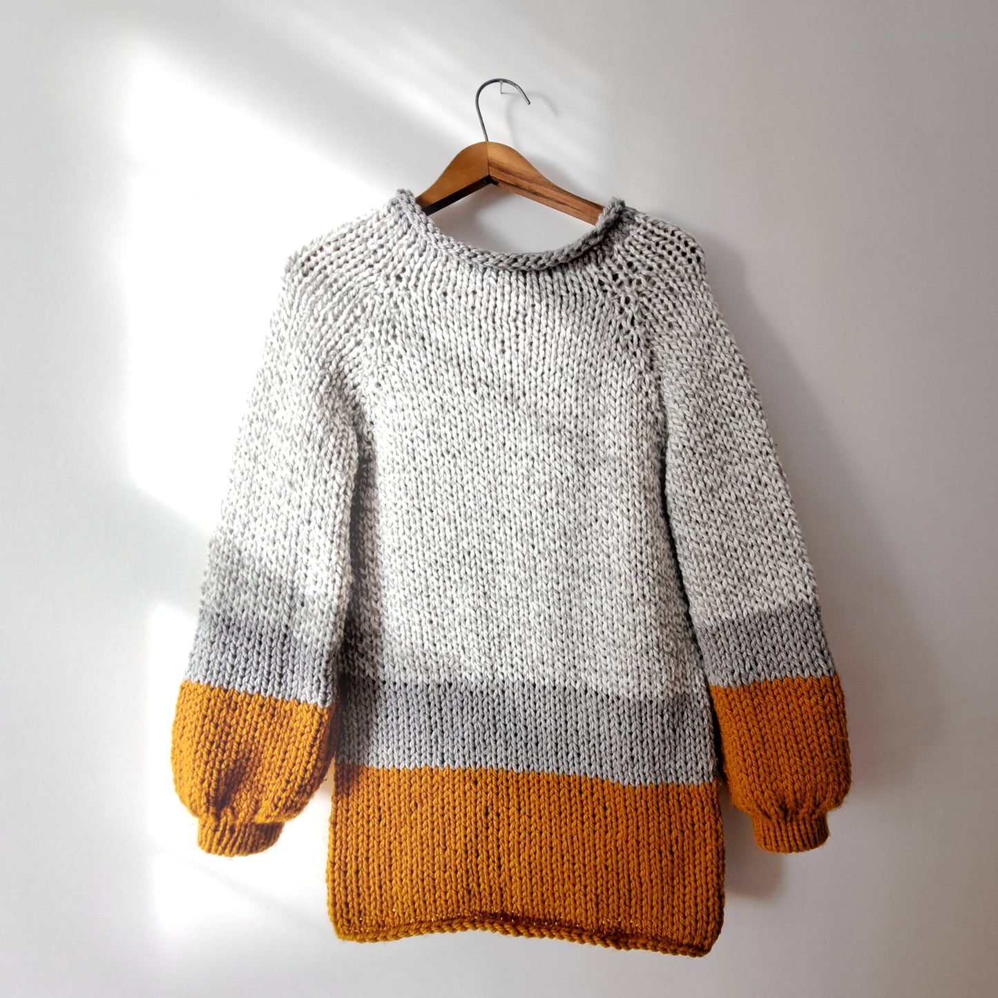 Pull tricoté Chunky