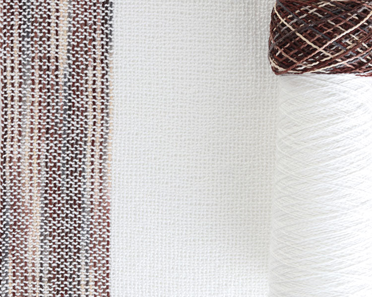 Ensemble de tissage - Foulard de coton caterpillar