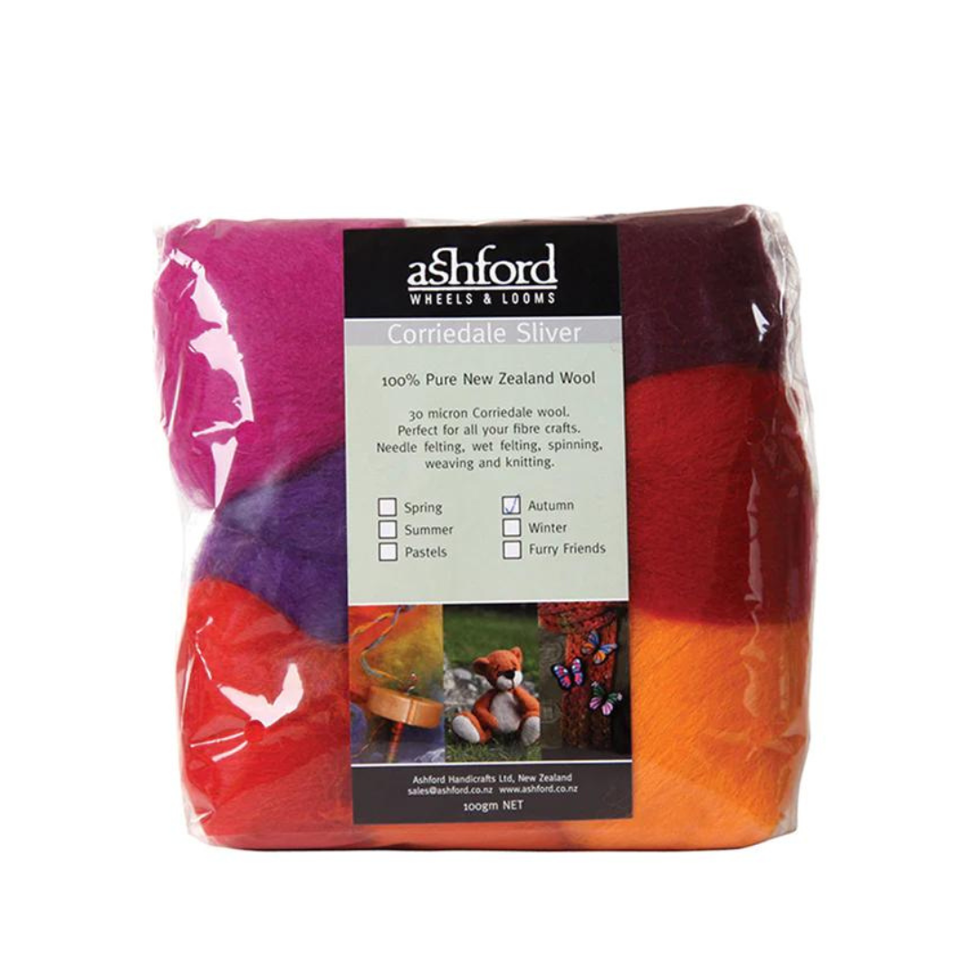 Corriedale Couleurs variées 100 g
