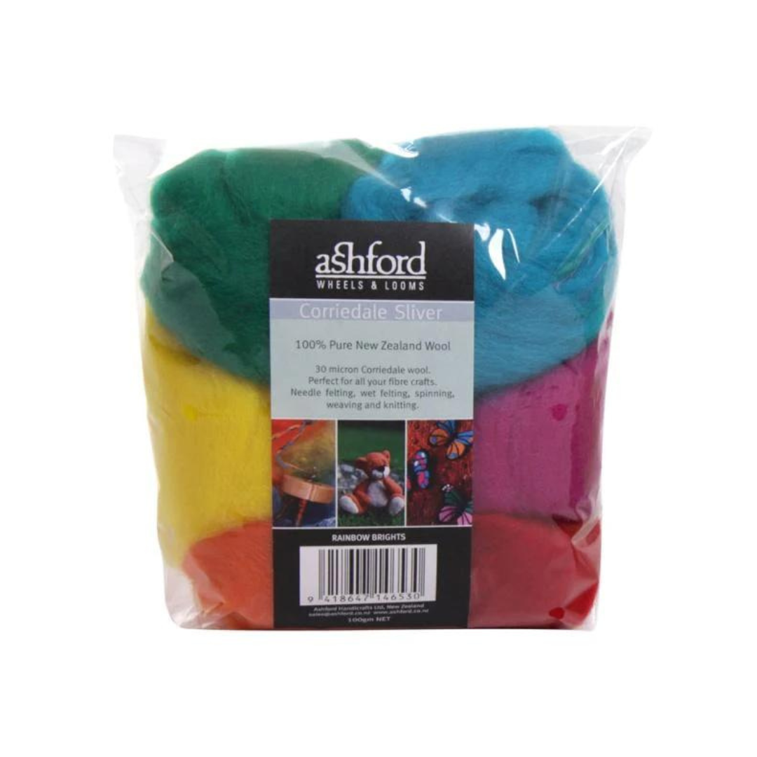 Corriedale Couleurs variées 100 g
