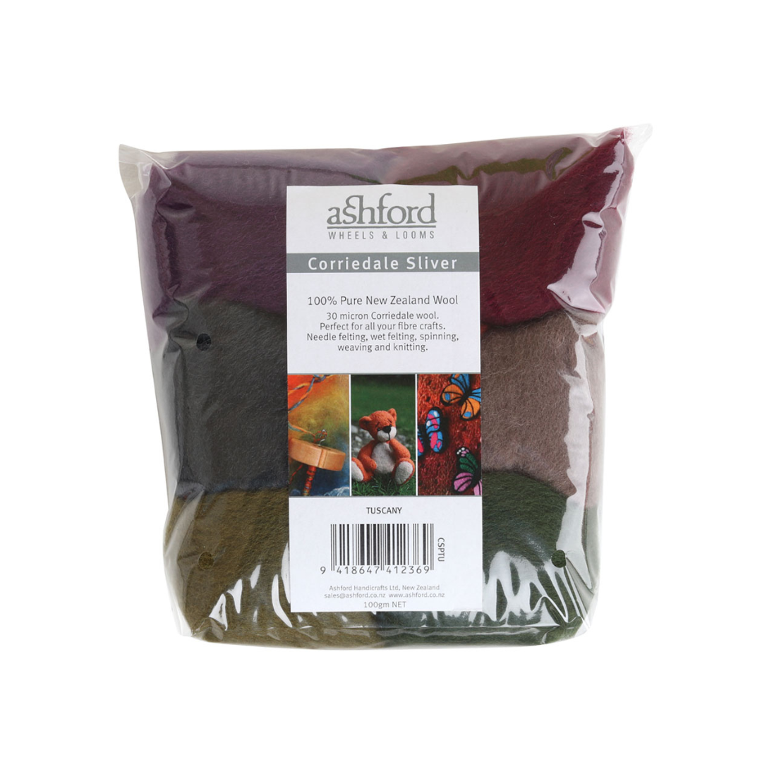 Corriedale Couleurs variées 100 g