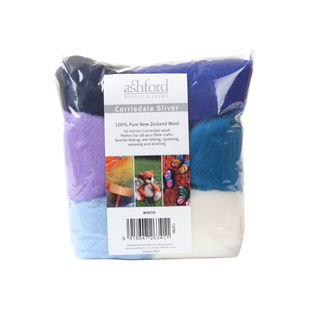 Corriedale Couleurs variées 100 g
