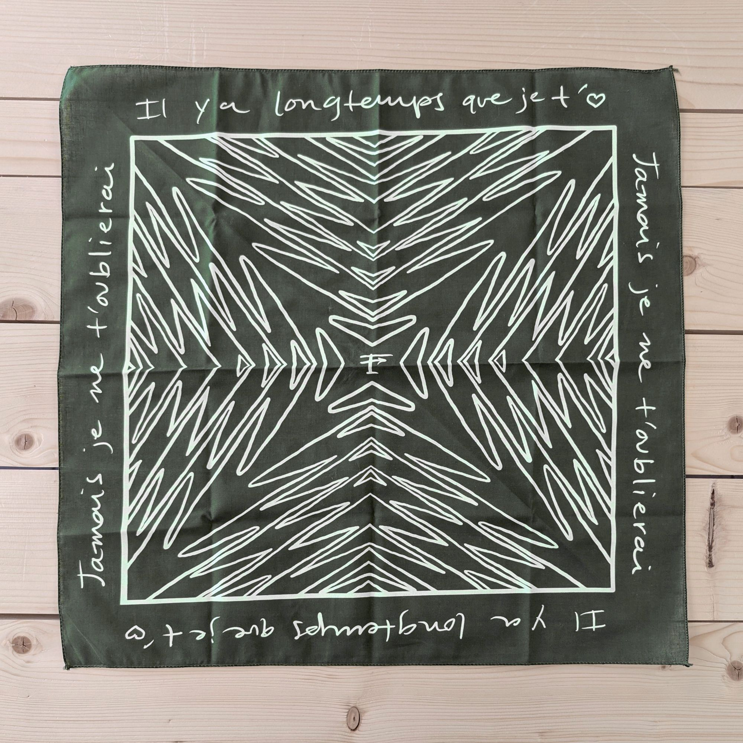 Bandanas imprimé flécher