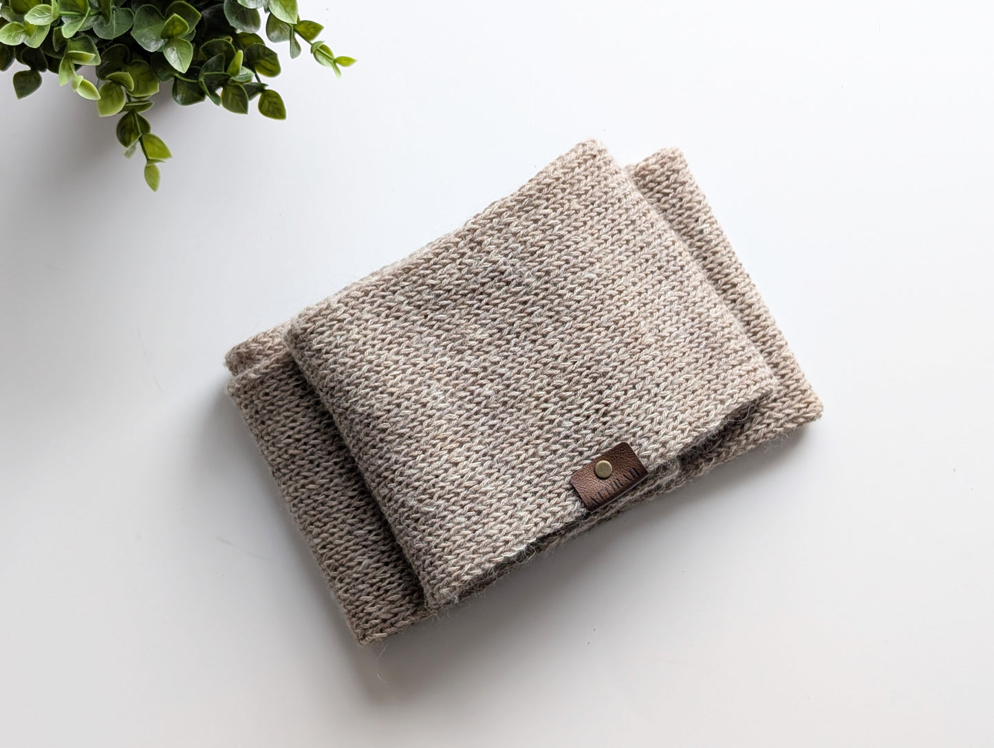 Foulard infini en laine d'alpaga Mohair