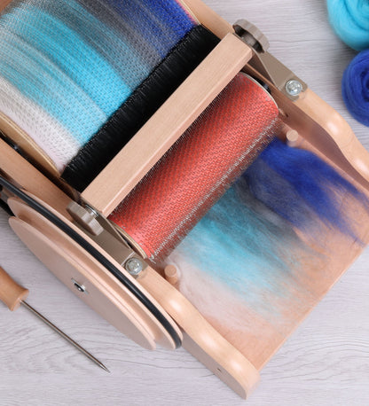 Cardeuse à rouleaux fibre standard et fine