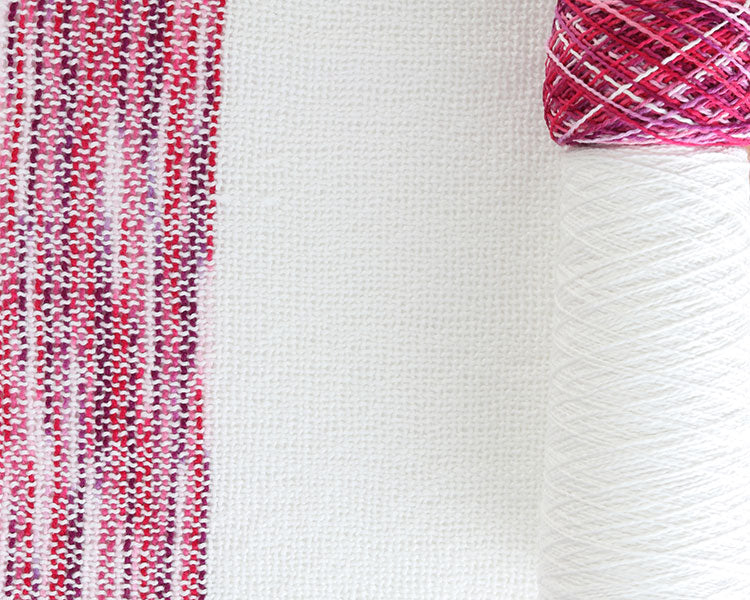 Ensemble de tissage - Foulard de coton caterpillar