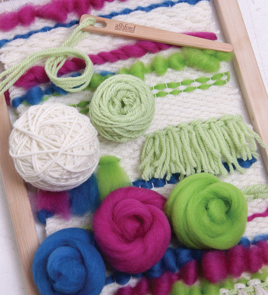 Ensemble d'introduction au tissage sur cadre