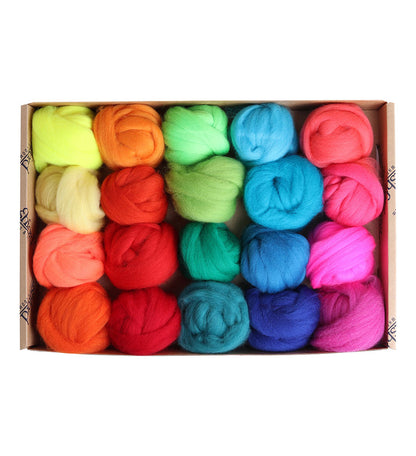 Corriedale Ensemble couleurs variées