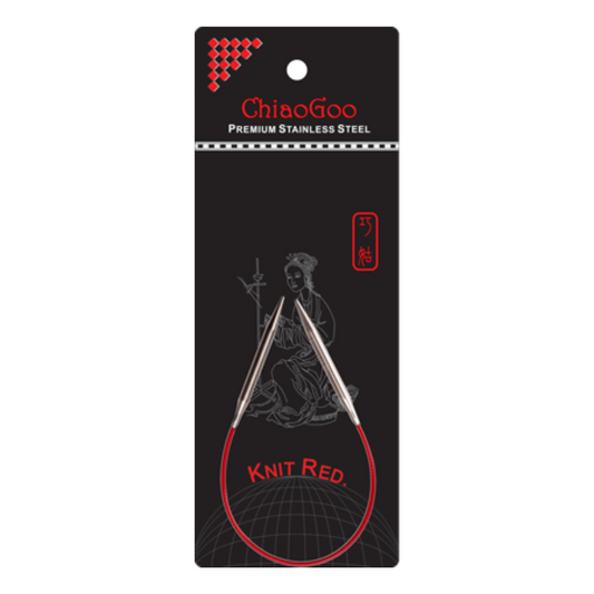 Aiguilles circulaire Knit Red 9" (23 cm)