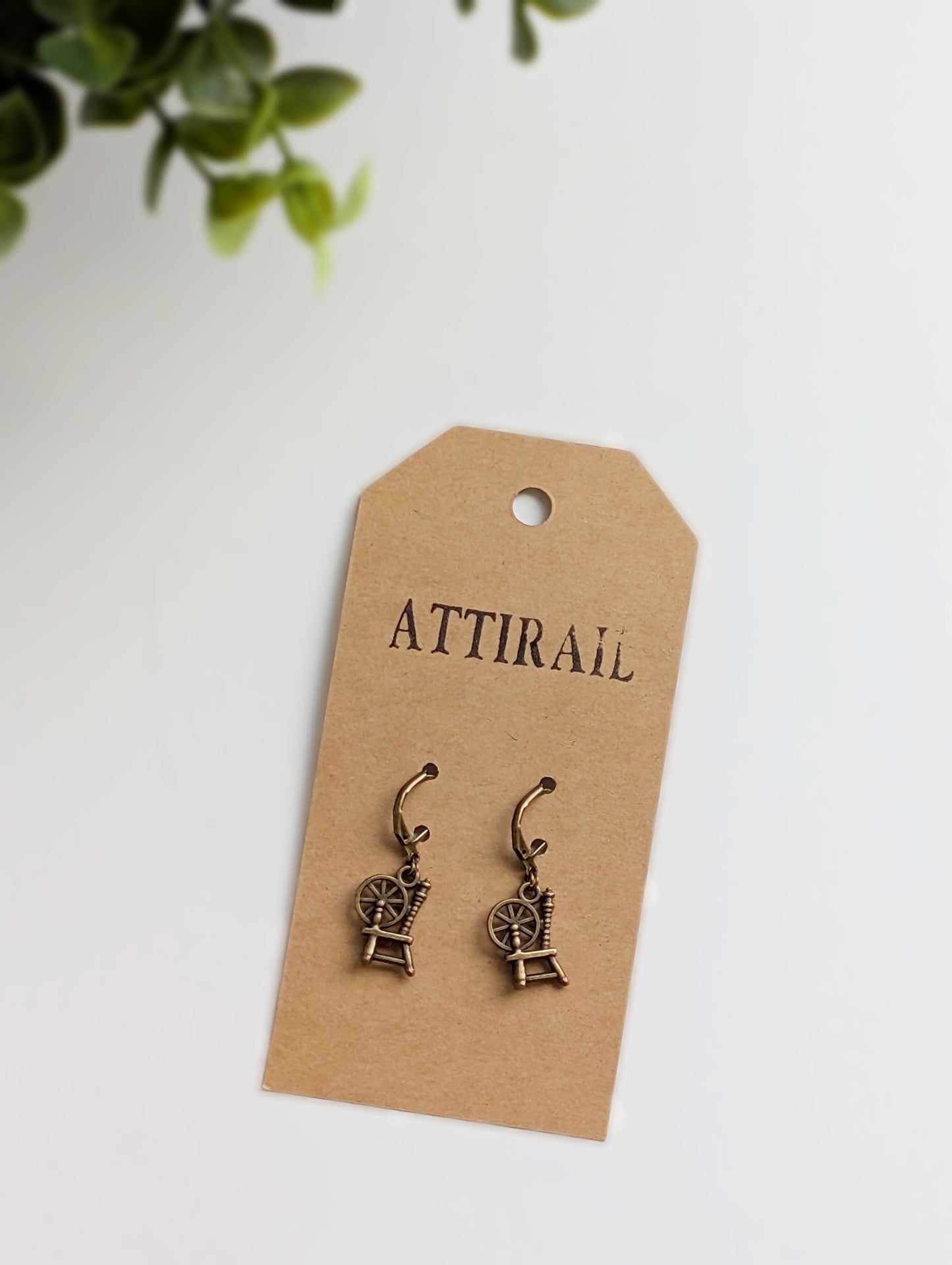 Boucles d'oreilles - Rouet