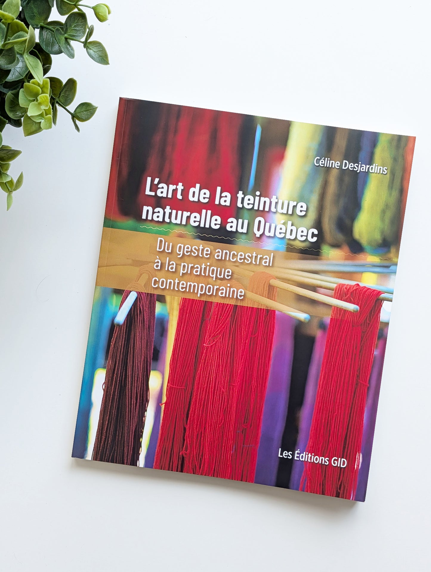 L'art de la teinture naturelle au Québec - du geste ancestral à la pratique contemporaine - Céline Desjardins