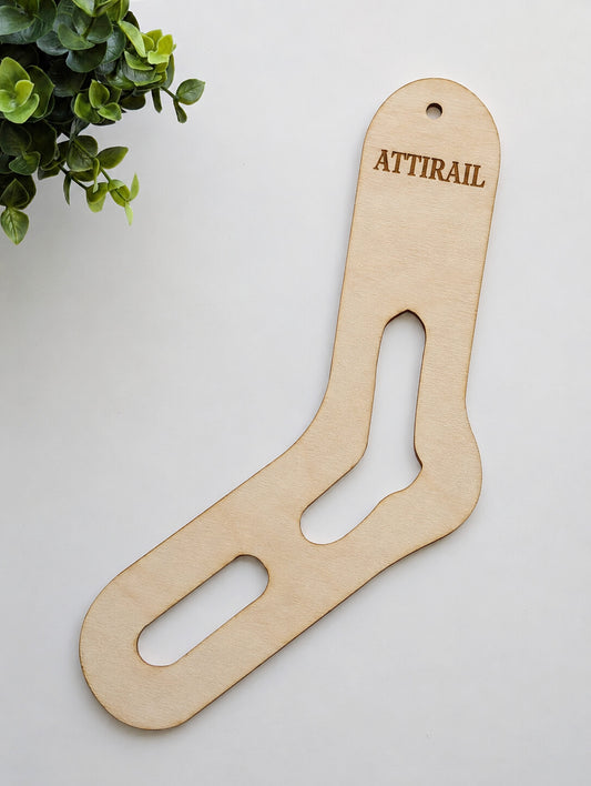 Attirail - Forme de pied pour blocage à chaussettes