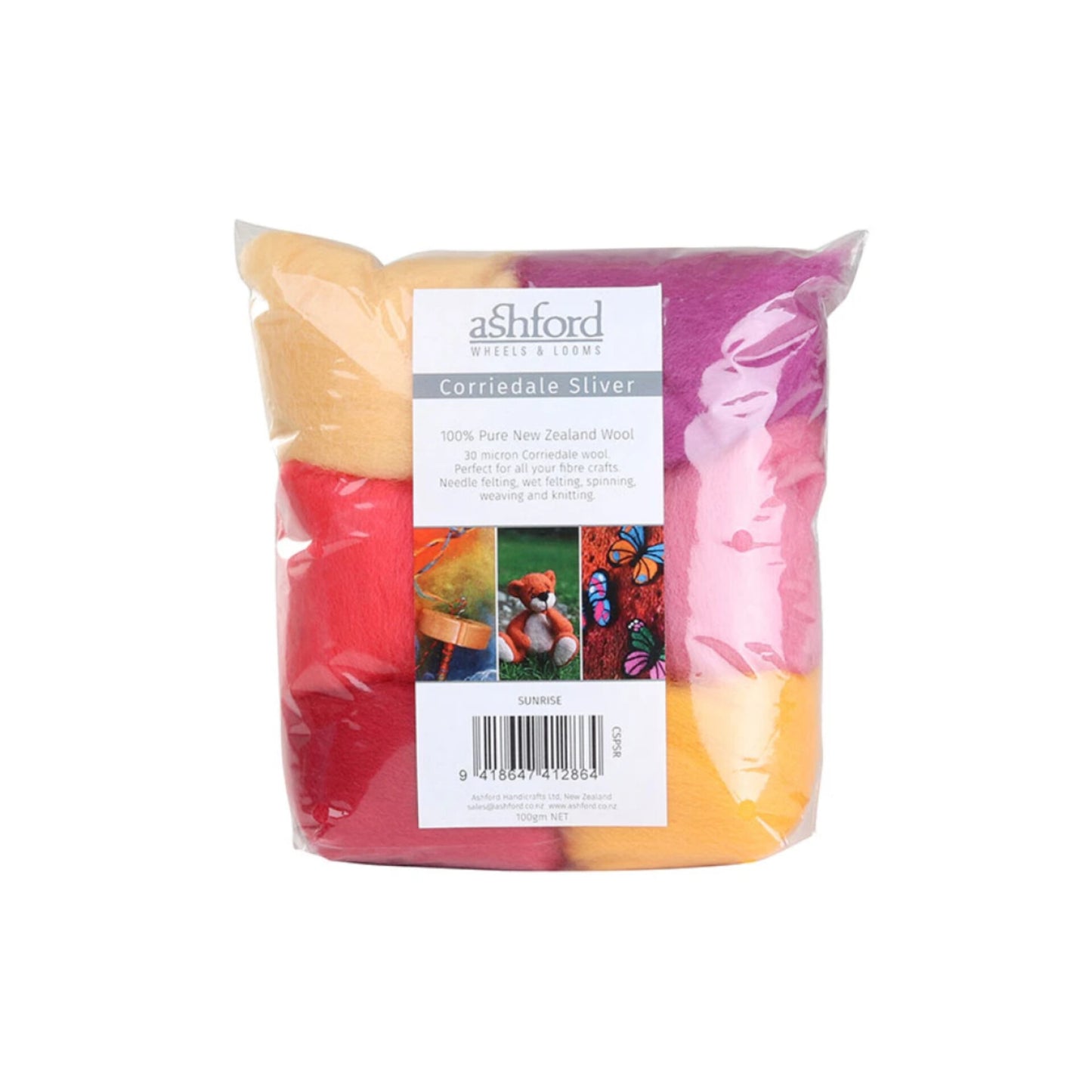 Corriedale Couleurs variées 100 g