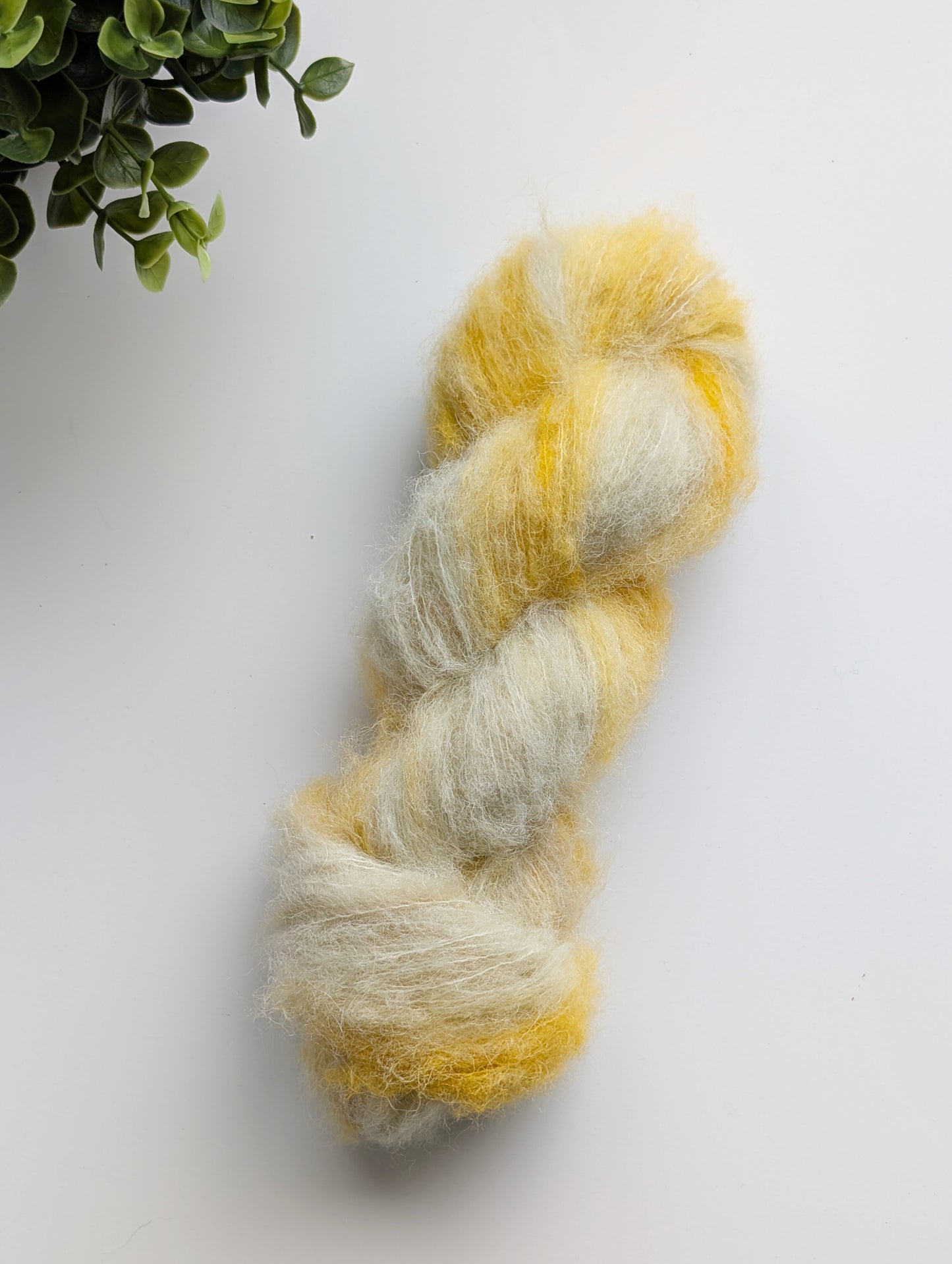 Laine teinte à la main - alpaca style Mohair