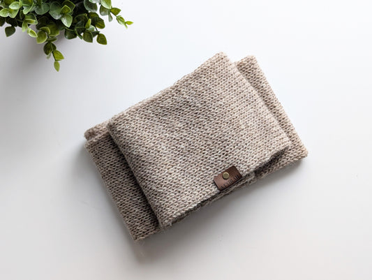 Foulard infini en laine d'alpaga Mohair