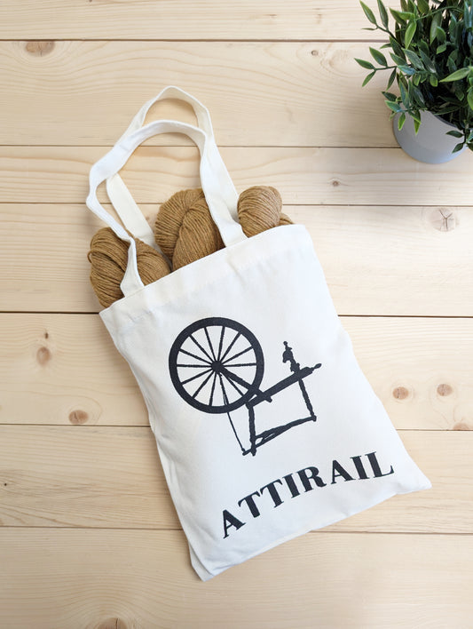 Sac sérigraphie - Rouet ancien
